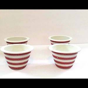 Hearth & Hand With Magnolia Condiment Bowls Red